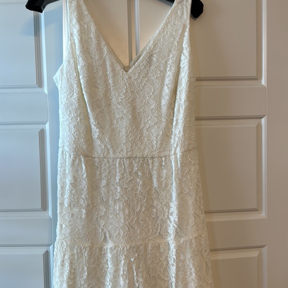 Lauren Ralph Lauren Tiered Lace Sleeveless Maxidress NWOT - Picture 3 of 6